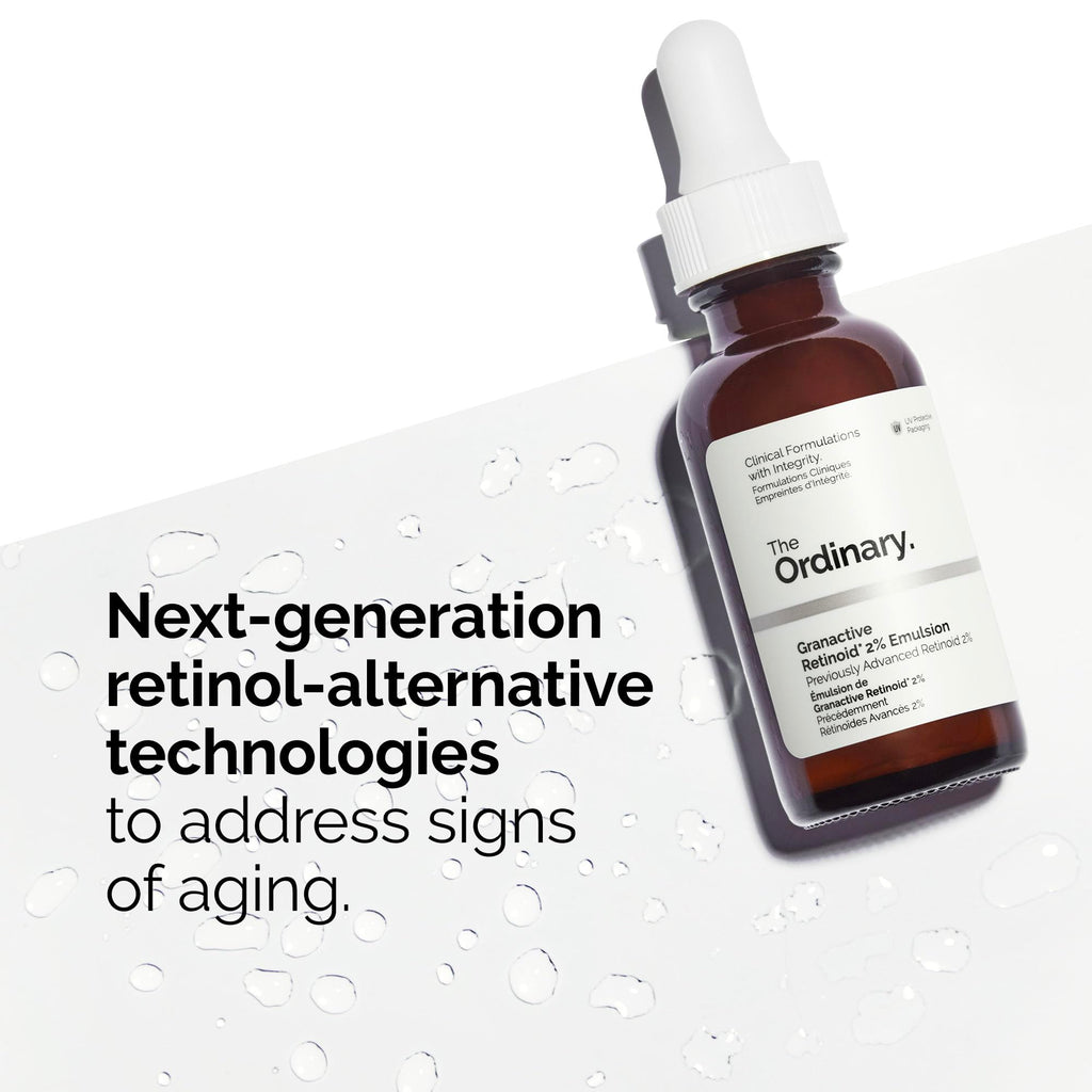 The Ordinary Granactive Retinoid 2% Emulsion, Advanced Retinoid Alternative for Anti-Aging and Skin Texture Improvement, 1 Fl Oz - FENGGESTORE20