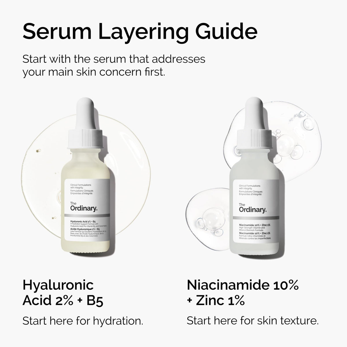 The Ordinary Hyaluronic Acid 2% + B5 (with Ceramides), Multi-Depth Hydration Serum for Plumper, Smoother Skin, 1 Fl Oz (Pack of 2) - FENGGESTORE20