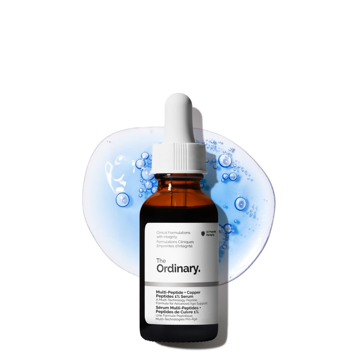 The Ordinary Multi-Peptide + Copper Peptides 1%, GHK-Cu Anti-Aging Serum for Fine Lines and Skin Elasticity, 1 Fl Oz - FENGGESTORE20