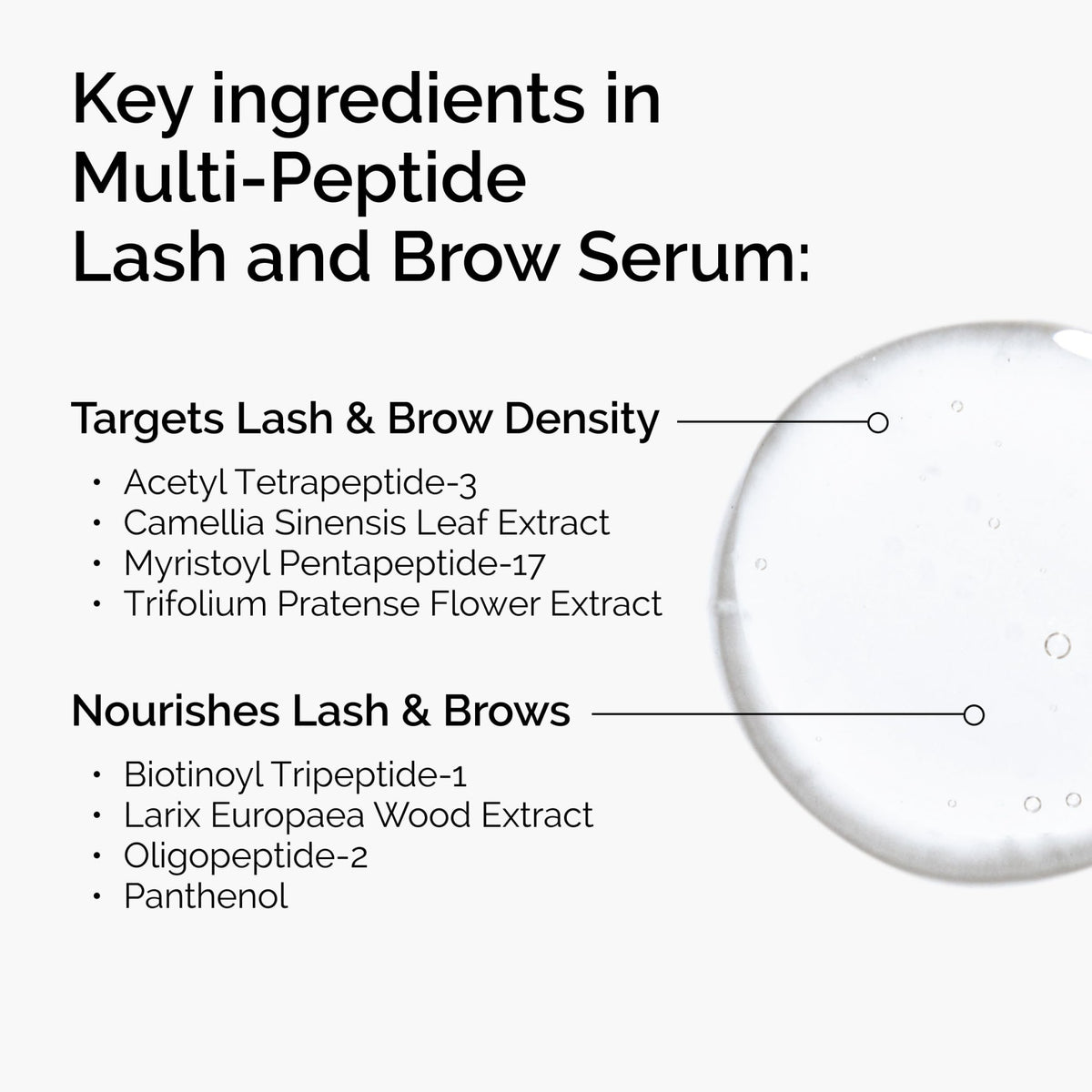 The Ordinary Multi-Peptide Lash and Brow Serum, Peptide-Powered Formula for Thicker, Fuller Looking Lashes & Brows, 0.16 Fl Oz - FENGGESTORE20