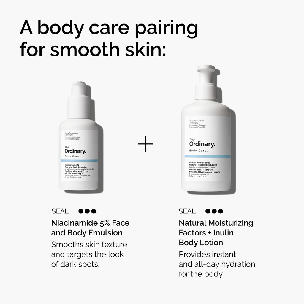 The Ordinary Niacinamide 5% Face and Body Emulsion, Dark Spot & Skin Tone Corrector, 3.4 Fl Oz - FENGGESTORE20