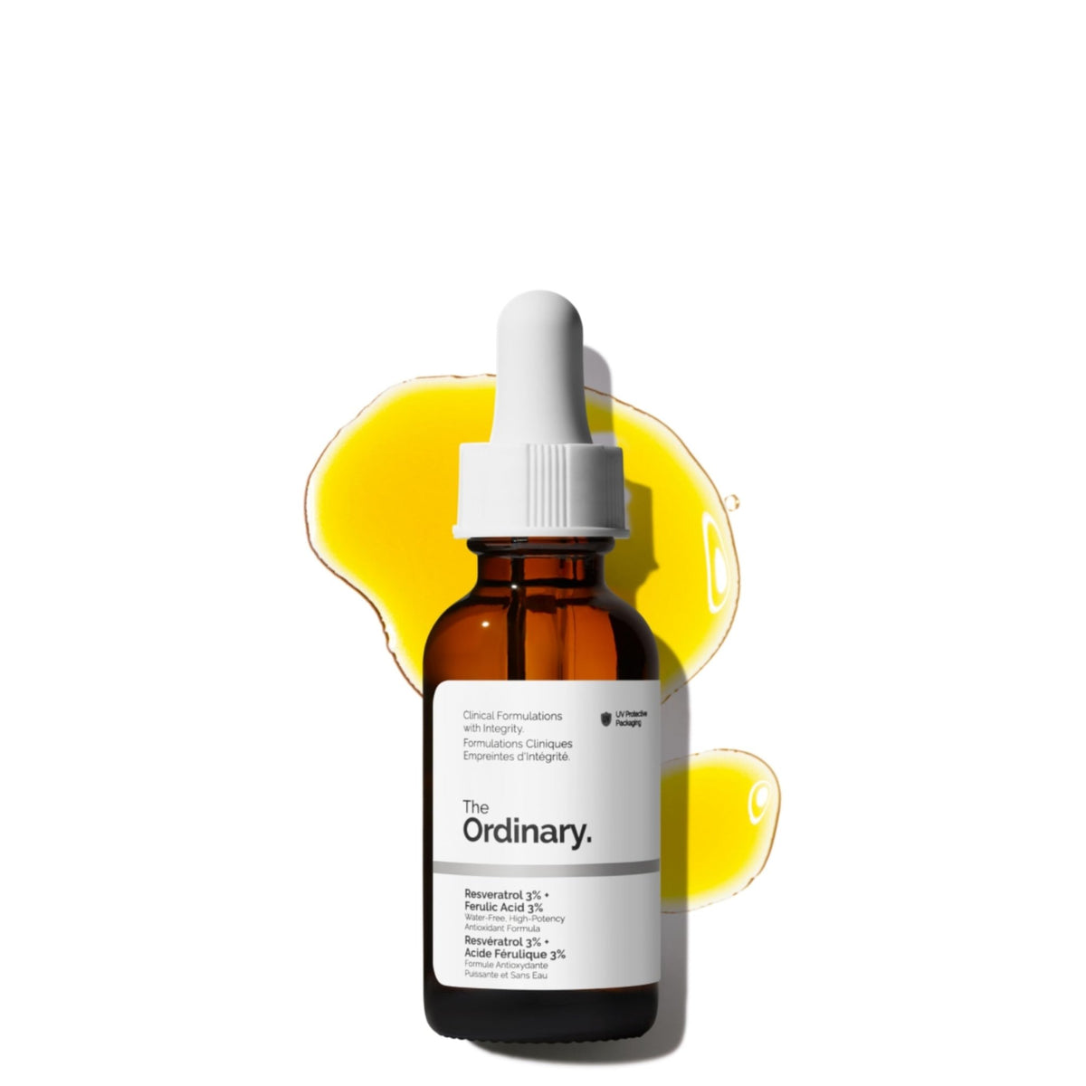 The Ordinary Resveratrol 3% + Ferulic Acid 3%, Antioxidant Serum for Anti-Aging, 1 Fl Oz - FENGGESTORE20