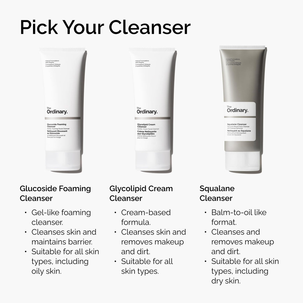 The Ordinary Squalane Cleanser, Facial Cleansing Balm and Hydrating Makeup Remover, 5.1 Fl Oz - FENGGESTORE20