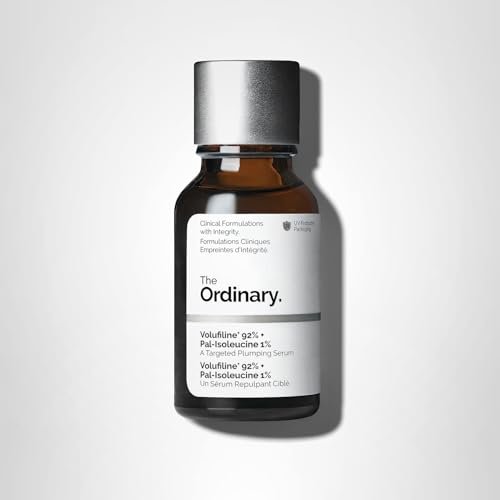 The Ordinary Volufiline 92% + Pal-Isoleucine 1% Plumping Anhydrous Serum, Facial Skincare for Loss of Volume, 0.5 Fl Oz - FENGGESTORE20