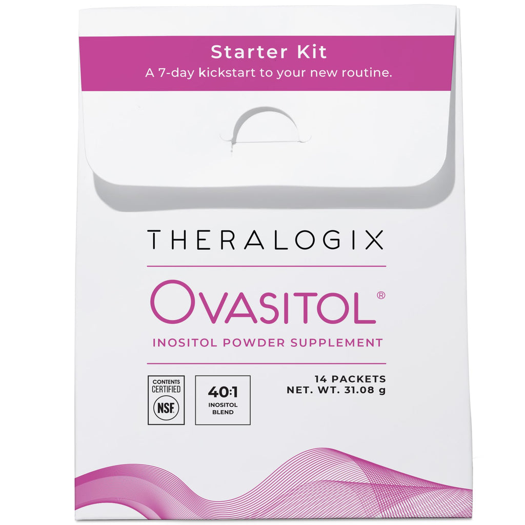 Theralogix Ovasitol Inositol Powder – 7-Day Starter Kit | Premium Inositol Supplement for Women | 40:1 Ratio Myo & D-Chiro Inositol - FENGGESTORE20