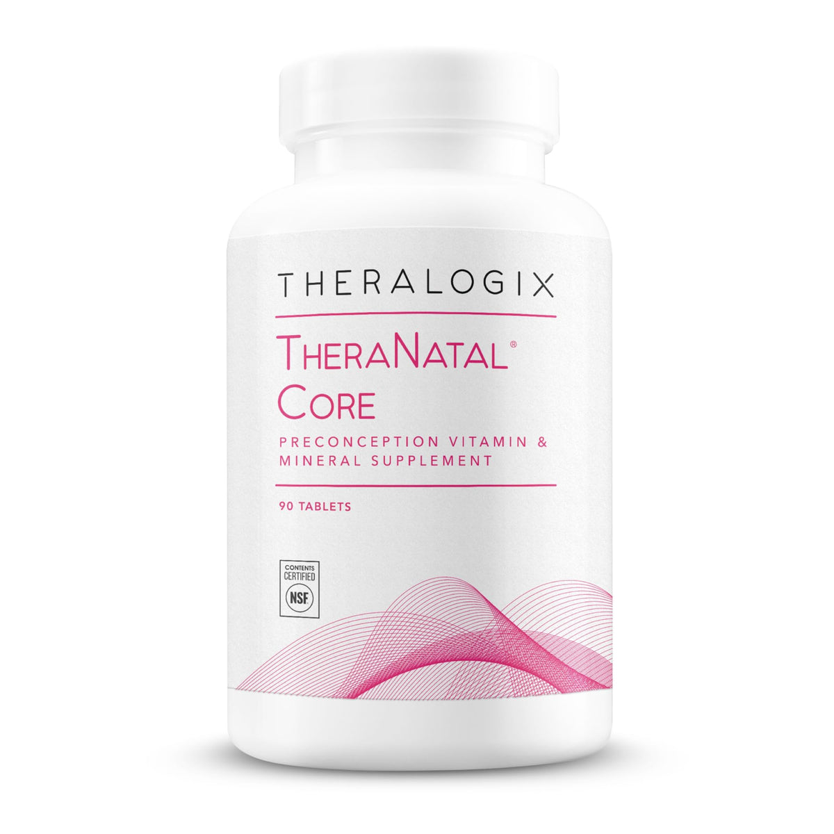Theralogix TheraNatal Core Preconception Vitamin Supplement - 90-Day Supply - Prenatal Vitamins & Fertility Supplement for Women with Folate, Vitamin D3 - FENGGESTORE20