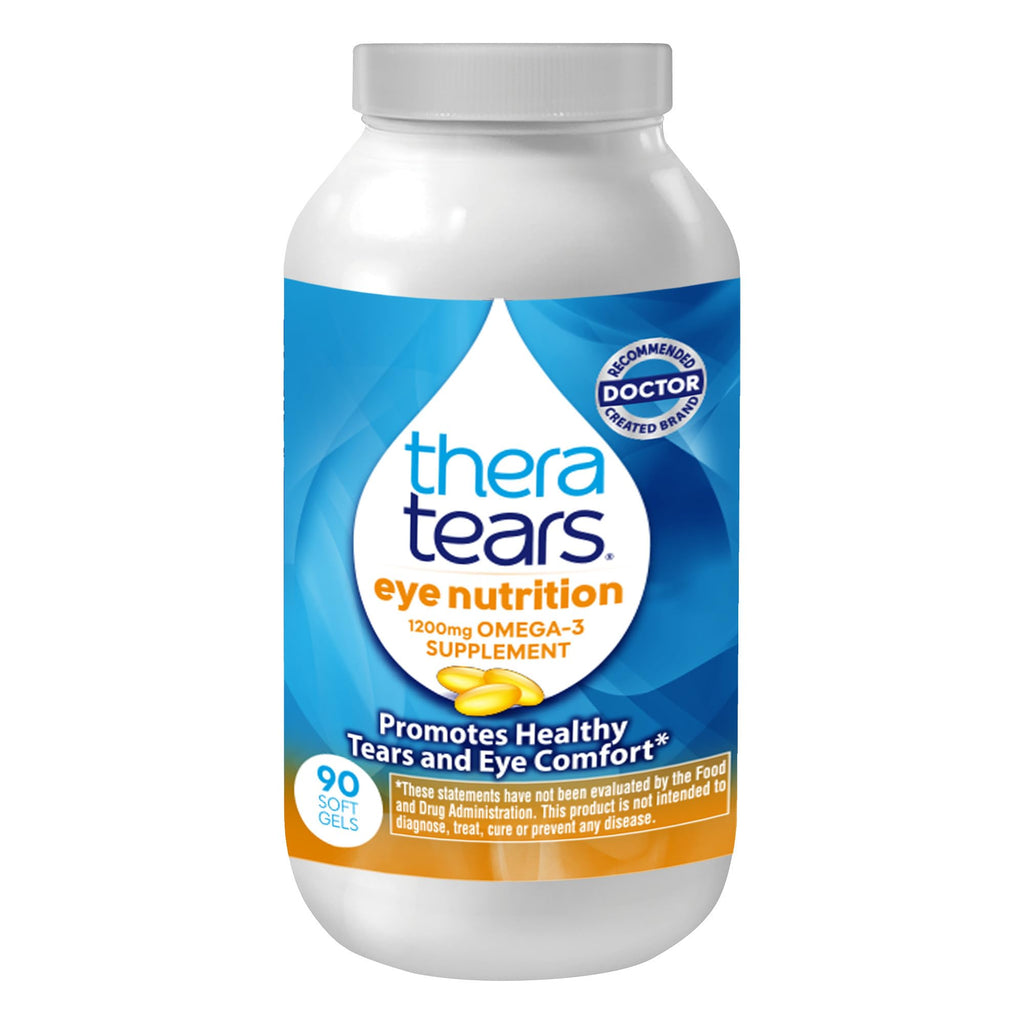 TheraTears Omega 3 Supplement, 1200mg, 90 ct (Pack of 1) - FENGGESTORE20