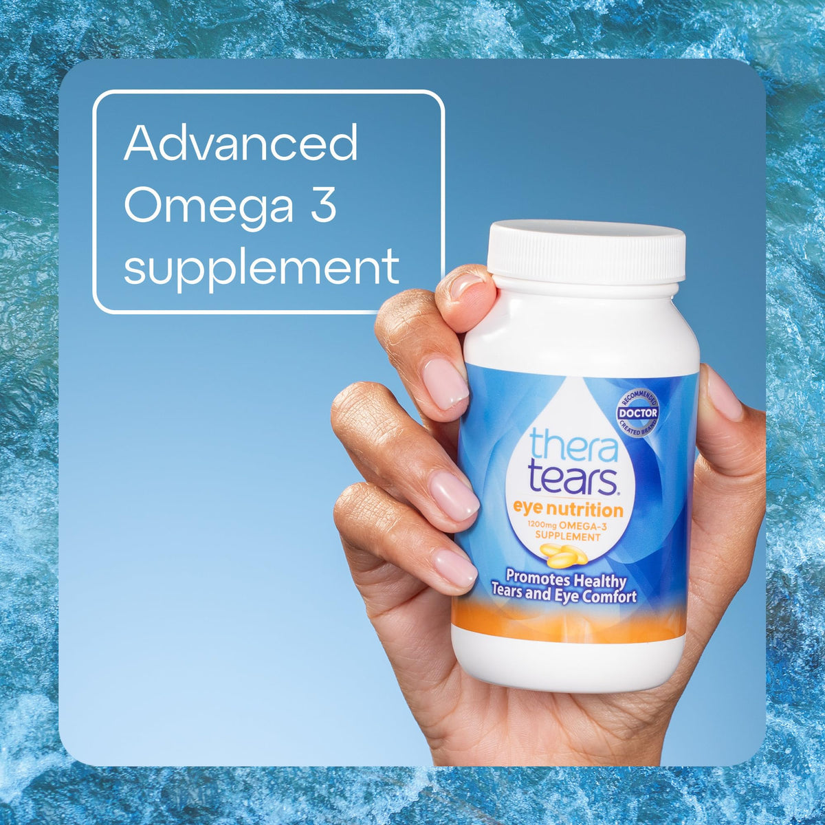 TheraTears Omega 3 Supplement, 1200mg, 90 ct (Pack of 1) - FENGGESTORE20