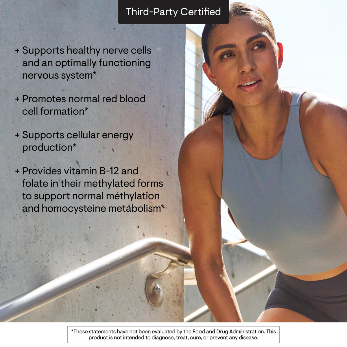 THORNE - B-Complex #12 - Vitamin B Complex with Choline Supplement - Supports Cellular Energy Production & a Healthy Nervous System* - Third-Party Certified - FENGGESTORE20
