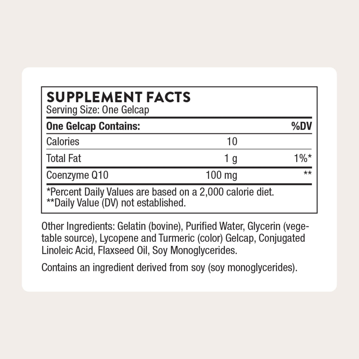 THORNE - CoQ10 - 100mg Optimally Absorbed Ubiquinone Supplement - Supports Heart Health, Brain Function, Cellular Energy Production & Healthy Aging* - Third-Party Certified - Gluten-Free - 60 Softgels - FENGGESTORE20