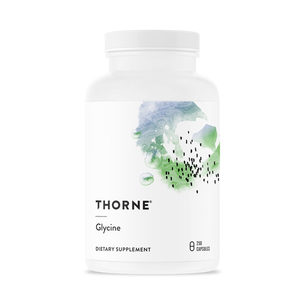 THORNE - Glycine - Supports Relaxation, Stress Management, Detoxification & Healthy Muscle Function* - Amino Acid Supplement - Third-Party Certified - Gluten, Dairy & Soy-Free - 250 Capsules - FENGGESTORE20