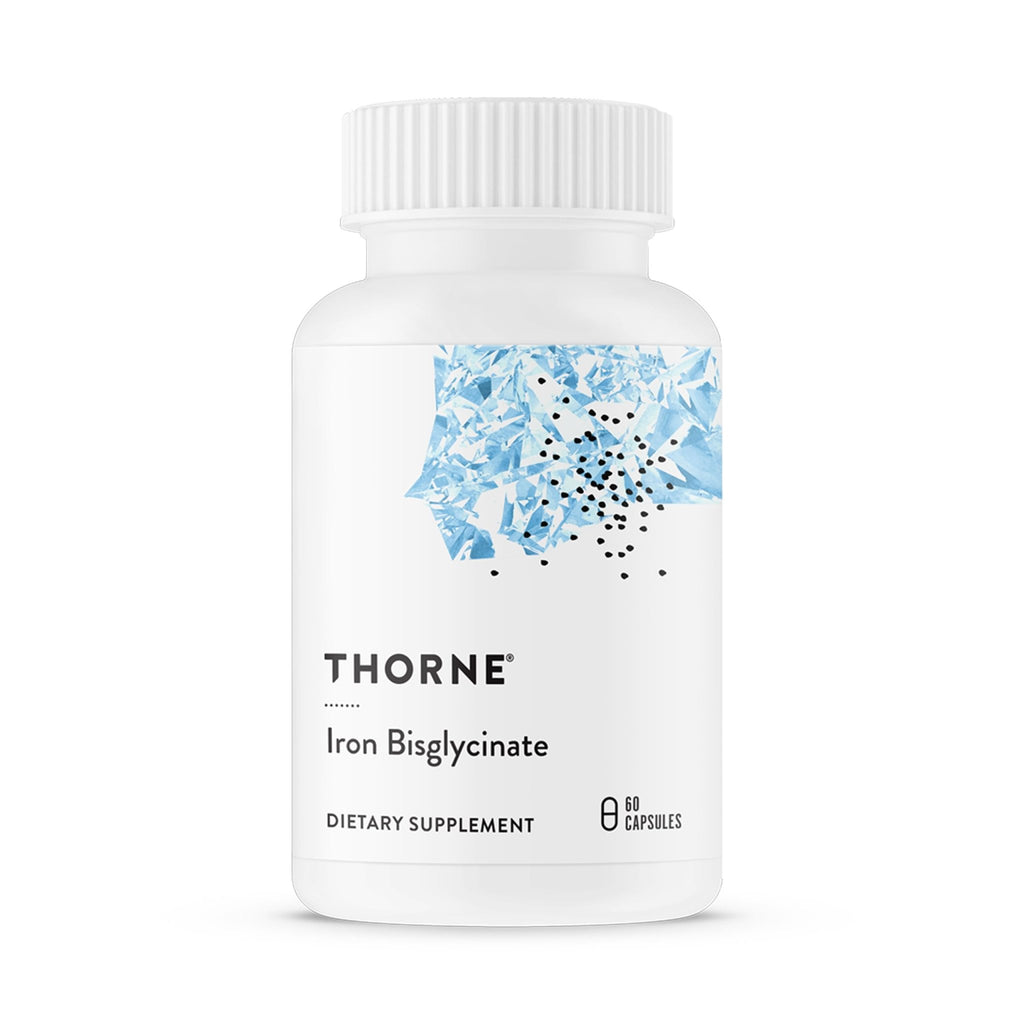 THORNE - Iron Bisglycinate - 25 mg Iron Supplement for Enhanced Absorption Without Gastrointestinal Side Effects - FENGGESTORE20