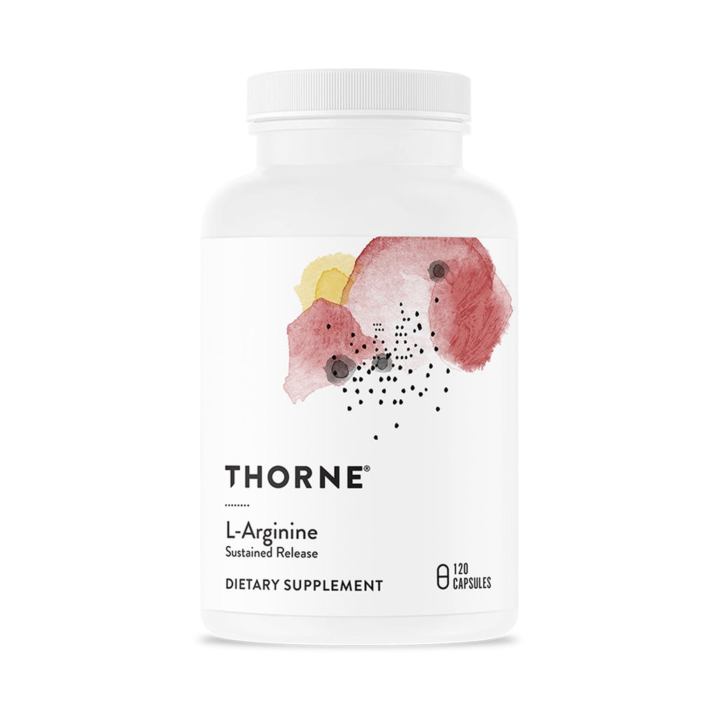 THORNE - L-Arginine - Sustained-Release - Supports Heart Health, Nitric Oxide Production, Exercise Capacity & Optimal Blood Flow* - Third-Party Certified - FENGGESTORE20