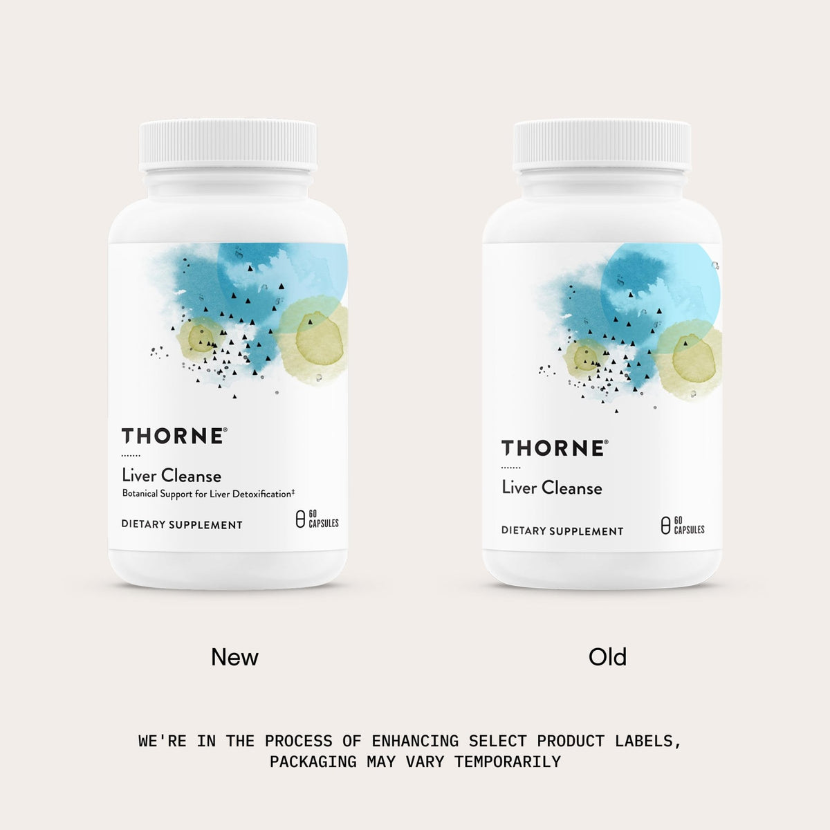 THORNE - Liver Cleanse - Milk Thistle & Berberine Supplement with Burdock & Chicory Extracts - Herbal Blend Supports the Liver’s Natural Detoxification Function - FENGGESTORE20