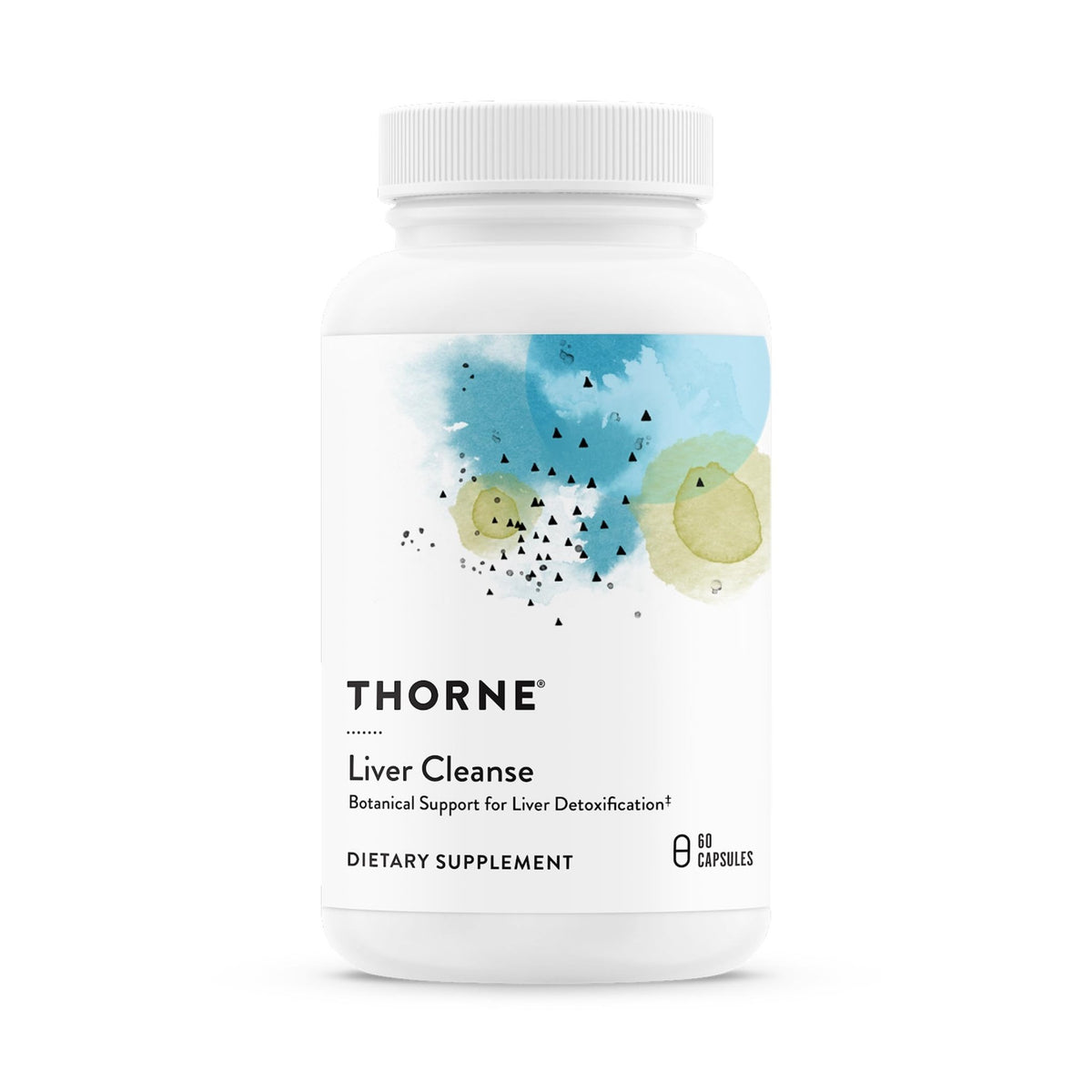 THORNE - Liver Cleanse - Milk Thistle & Berberine Supplement with Burdock & Chicory Extracts - Herbal Blend Supports the Liver’s Natural Detoxification Function - FENGGESTORE20