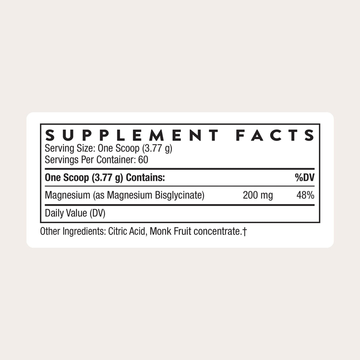 THORNE - Magnesium Bisglycinate - Powdered Magnesium Formula - Supports Restful Sleep, Muscle Relaxation, Heart Health & Metabolism - FENGGESTORE20