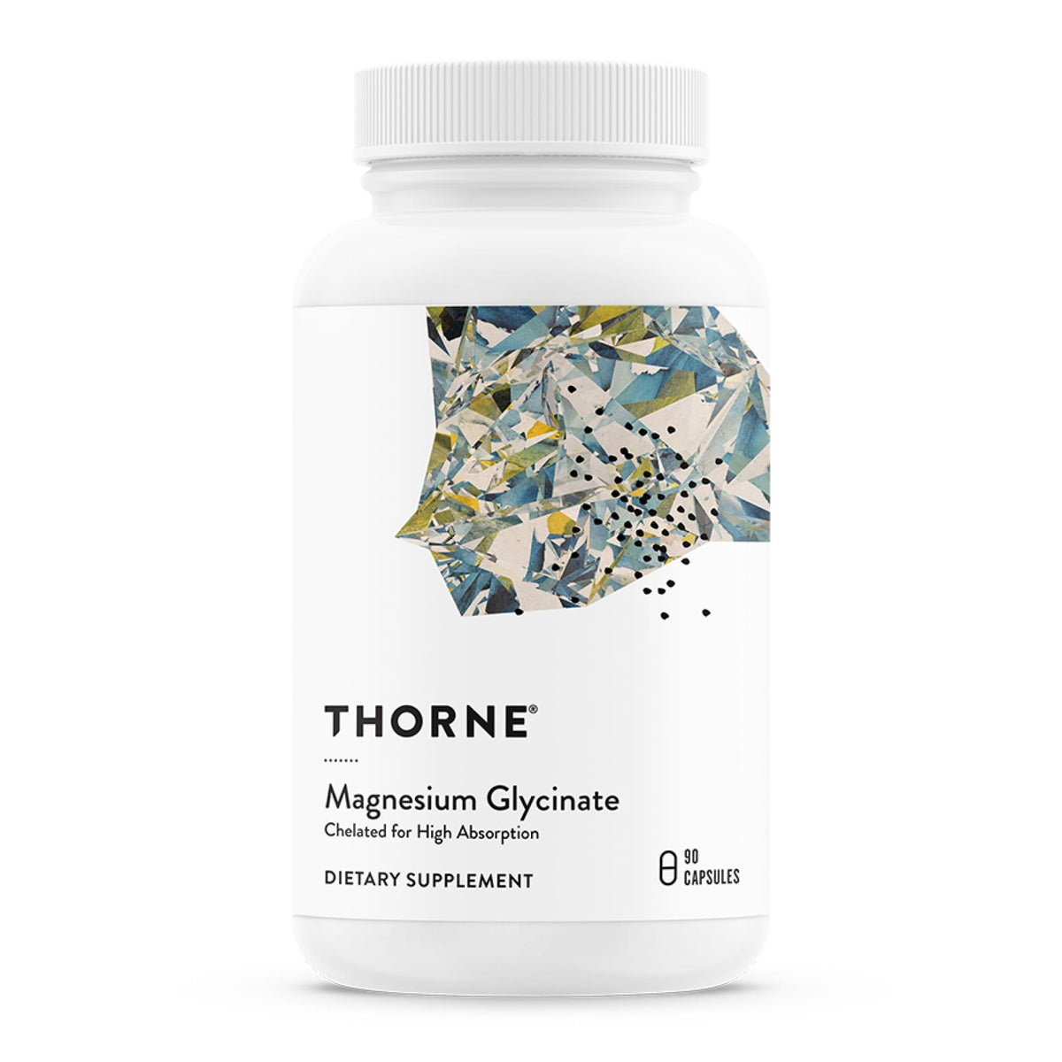 THORNE - Magnesium Glycinate - Supports Restful Sleep, Muscle Relaxation, Heart Health & Metabolism* - Chelated Magnesium Capsules - Third-Party Certified - FENGGESTORE20