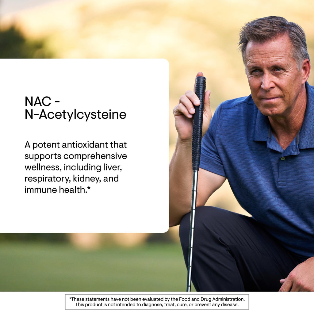 THORNE - NAC - N-Acetylcysteine - 500mg - Supports Respiratory Health & Immune Function - Promotes Liver & Kidney Detox - FENGGESTORE20