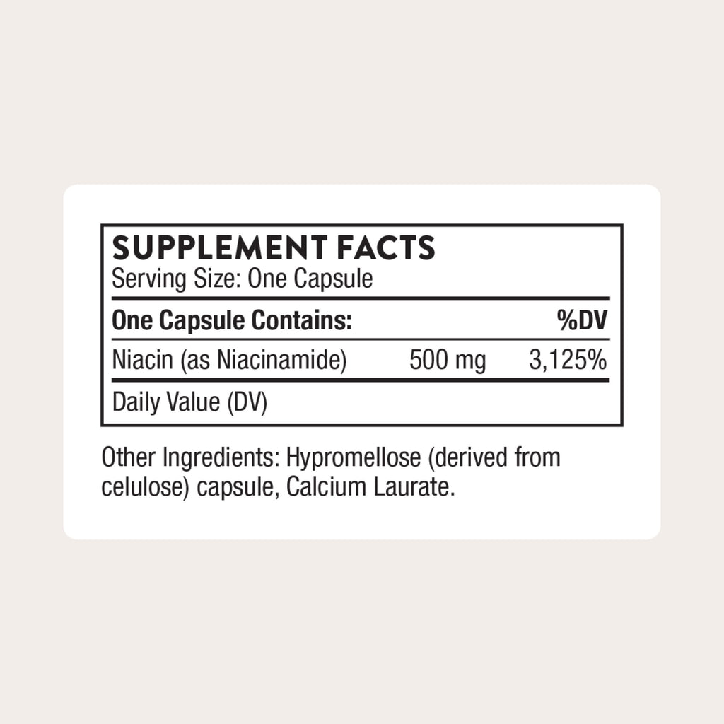 THORNE - Niacinamide - Non-Flushing Form of Vitamin B3 - Supports Skin Health & Provides Cellular Protection* - Niacin Supplement - Third-Party Certified - FENGGESTORE20