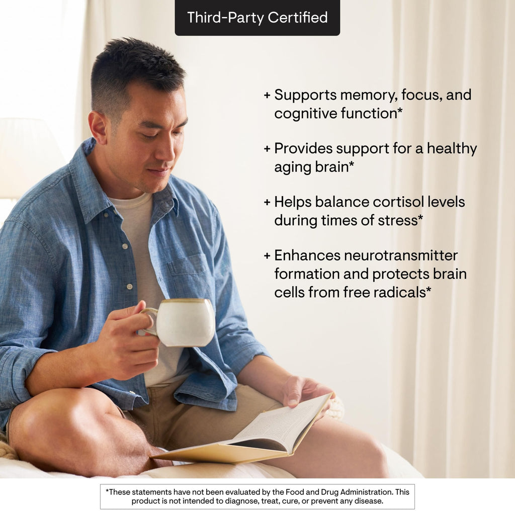 THORNE - Phosphatidylserine - Supports Healthy Brain Function, Memory & Focus - Helps Regulate Cortisol During Stress - FENGGESTORE20