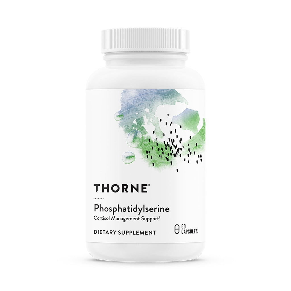 THORNE - Phosphatidylserine - Supports Healthy Brain Function, Memory & Focus - Helps Regulate Cortisol During Stress - FENGGESTORE20