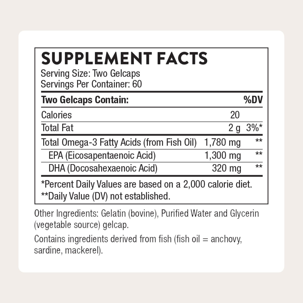 THORNE - Super EPA Pro - Omega-3 Fish Oil Supplement with EPA & DHA from Sustainably Sourced Cold-Water Fish - Promotes Blood Lipid Support* - Third-Party Certified - FENGGESTORE20