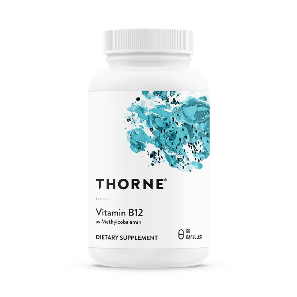 THORNE - Vitamin B12 - as Methylcobalamin - Supports Heart & Nerve Health, Blood Cell Function, Restful Sleep & Methylation* - Third-Party Certified - FENGGESTORE20