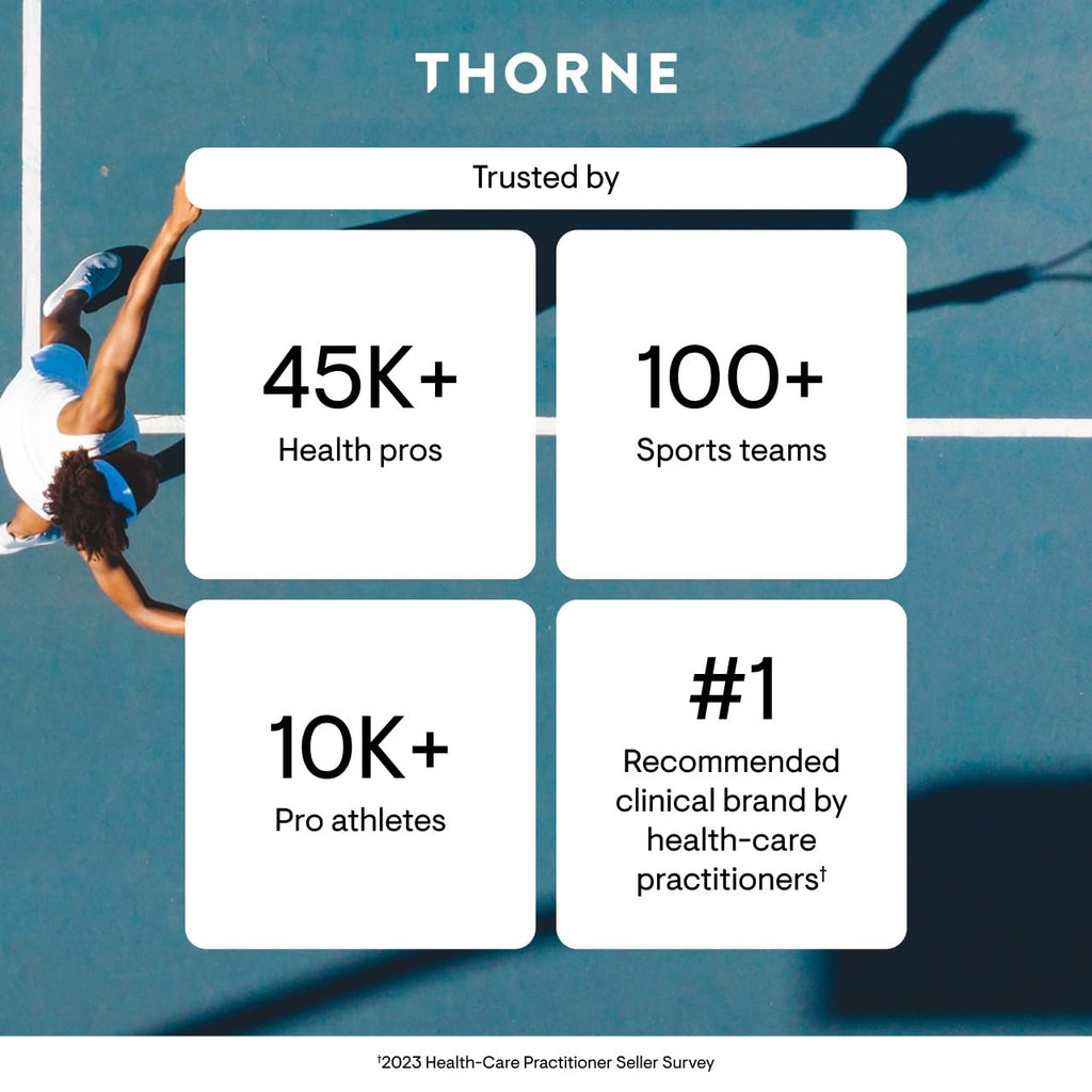 THORNE - Women's Multi 50+ - Comprehensive Daily Multi with Vitamins A, B6, B12, C, D, E, K, Zinc & More - Support Heart, Brain, Bone & Immune Health - FENGGESTORE20