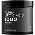Toniiq 1000mg Ultra High Strength Alpha Lipoic Acid Capsules - Highly Purified 99%+ USP Standard - 120 Capsules ALA Supplement - FENGGESTORE20