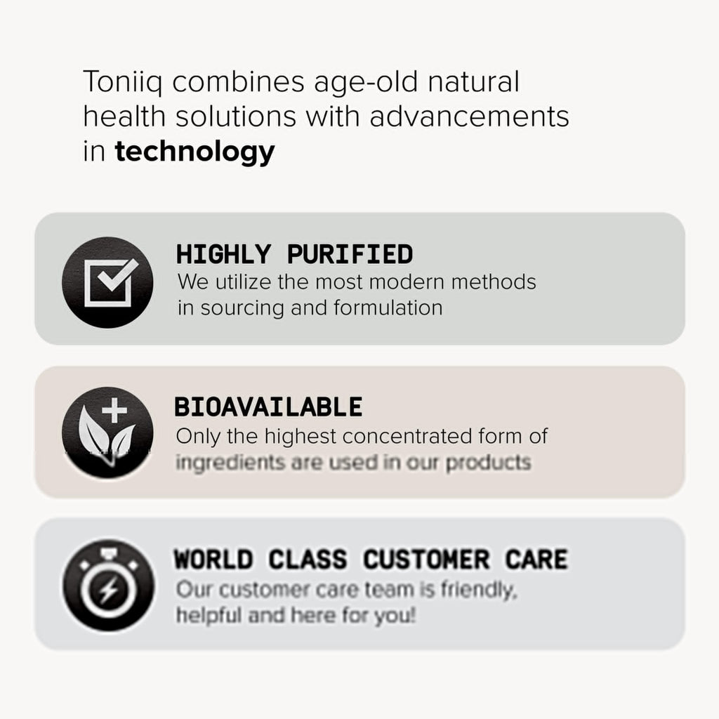 Toniiq 200 Billion CFU Probiotic Supplement 30 Verified Third-Party Tested Strains - Fully Shelf-Stable Probiotics Formula - FENGGESTORE20