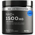 Toniiq Liposomal NAD+ and Resveratrol Supplement - 1500mg Ultra High Strength NAD Supplement - Clinically Studied Ingredients with Patented RiaGev-WS - FENGGESTORE20