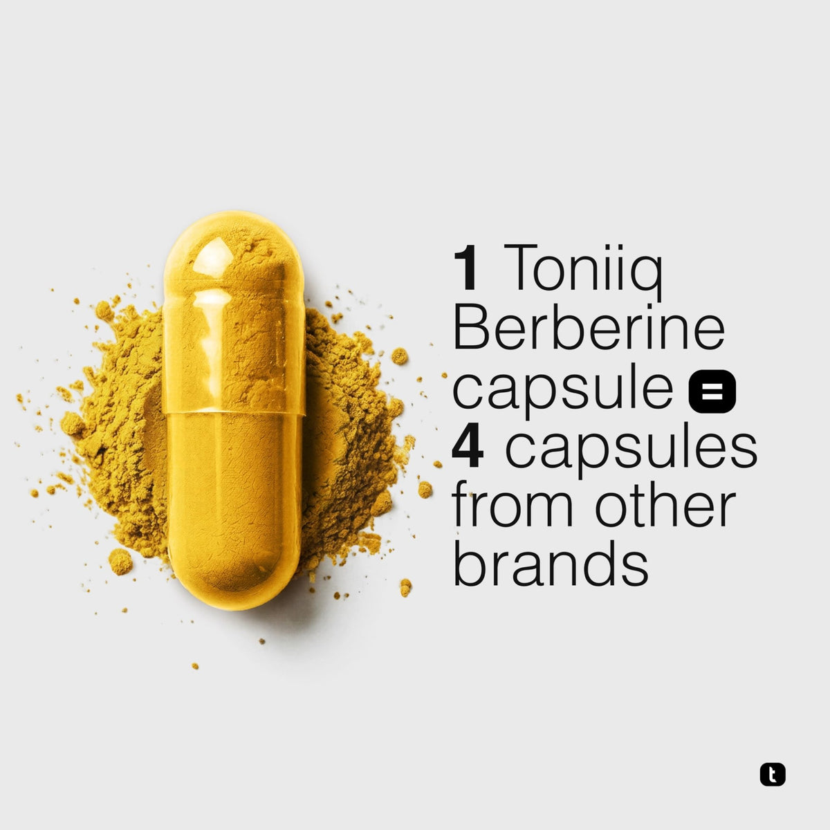 Toniiq Ultra High Strength HCl from The Himalayas - 100:1 Concentrated Extract - Lab-Tested 97% - 90 Vegetarian Capsules - FENGGESTORE20
