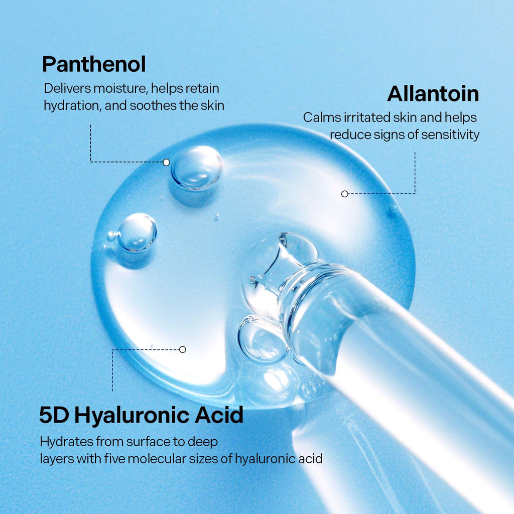 Torriden DIVE IN Hyaluronic Acid Serum for Deep Hydration | Korean K-Beauty Glass Skin Plump Glow - FENGGESTORE20
