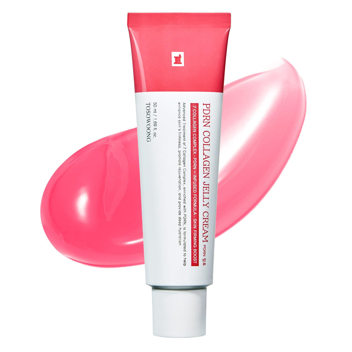 TOSOWOONG PDRN Collagen Jelly Cream, 5,000ppm Salmon DNA PDRN, Niacinamide - FENGGESTORE20