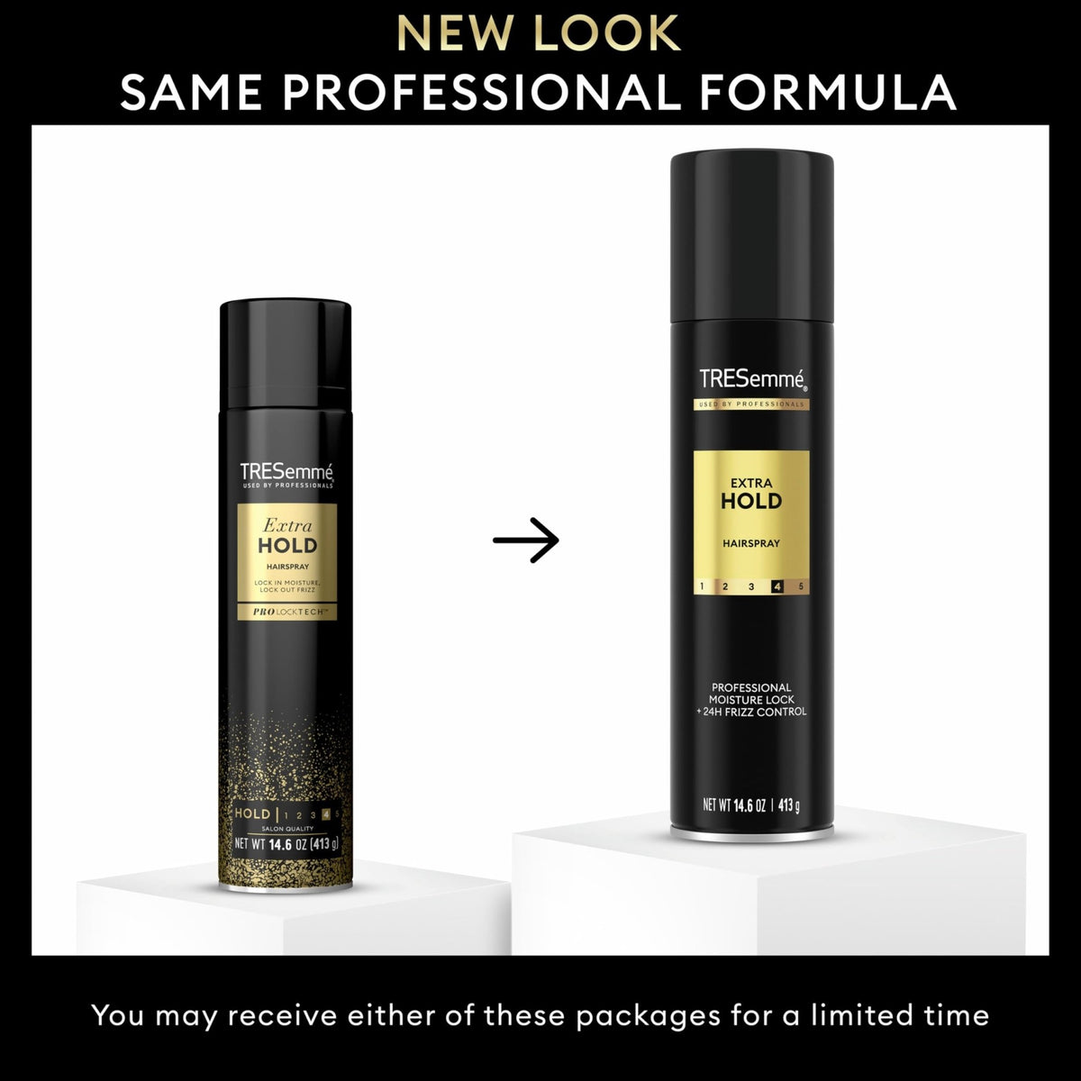 TRESemmé Extra Hold Hairspray For 24-Hour Frizz Control, With Pro Lock Tech 14.6 oz - FENGGESTORE20