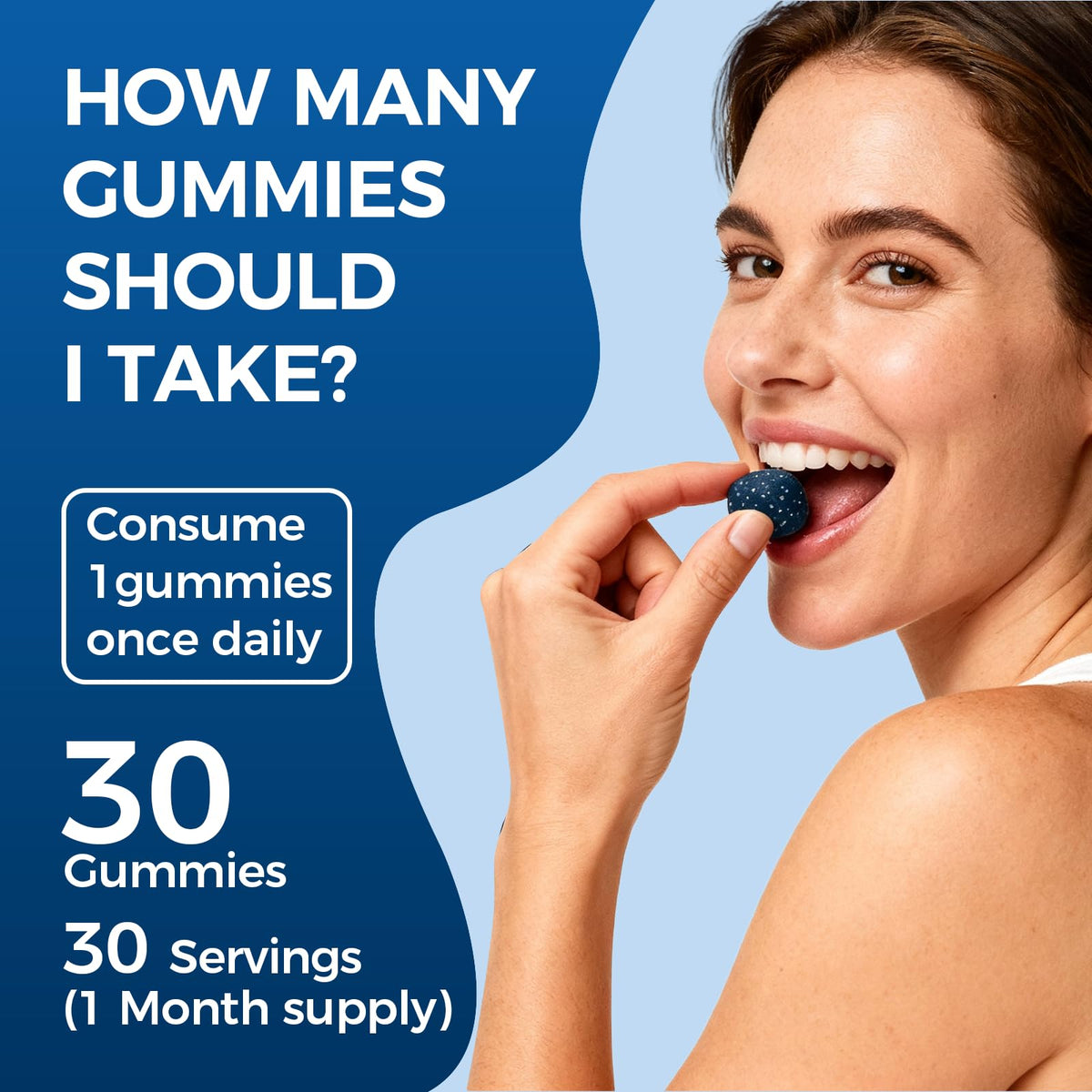 TRUEHEALTHIC Methylene Blue Gummies, for Cognitive Support & Mental Focus, Clean 5mg of Methylene Blue Per Gummy, - FENGGESTORE20