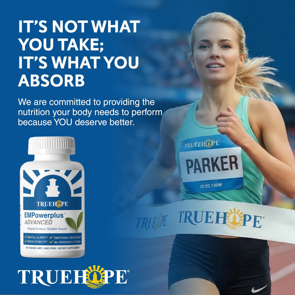 Truehope EMPowerplus Advanced Multivitamin for Women & Men - Broad-Spectrum Multivitamins & Chelated Minerals | 1000% Better Absorption | 37 Research Studies & 28 Years of Success | 30 Day Supply - FENGGESTORE20
