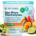 TrueSeaMoss Electrolytes Powder Packets – Made in USA – 16 Stickpacks – Hydration Powder with Sea Moss with Potassium – No Sugar Drinks – Variety Pack - FENGGESTORE20