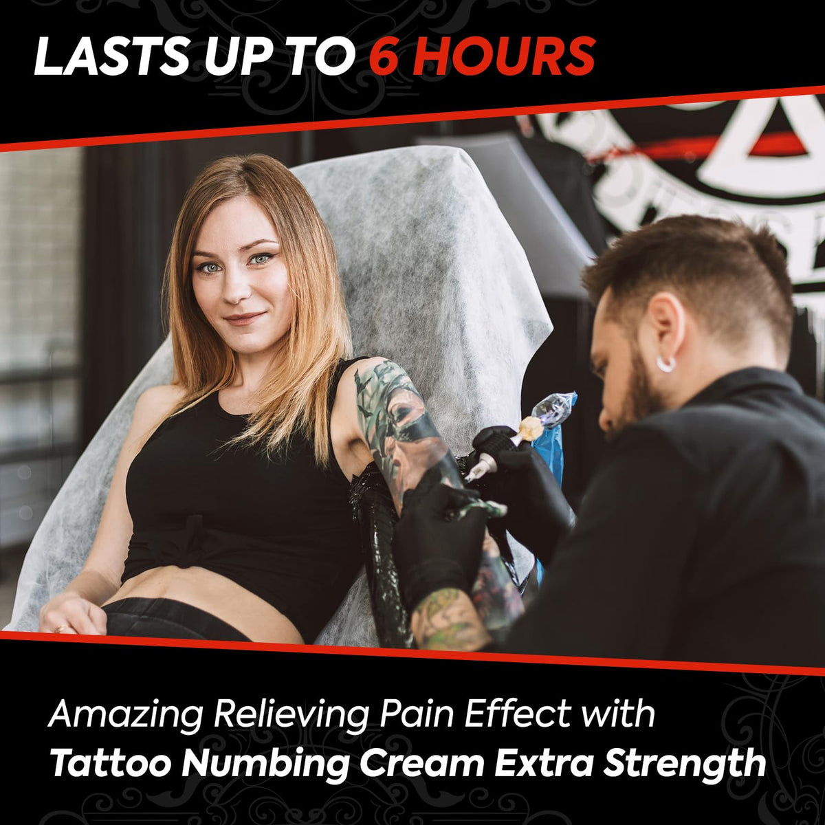 tuiwaro Numbing Cream Extra Strength: Relief Long Lasting & Fast-Absorbing with Emu Oil and Arnica — Non-Greasy 50 mL - FENGGESTORE20