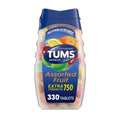 TUMS Chewable Antacid Tablets for Extra Strength Heartburn Relief, Assorted Fruit Flavors - 330 Count - FENGGESTORE20