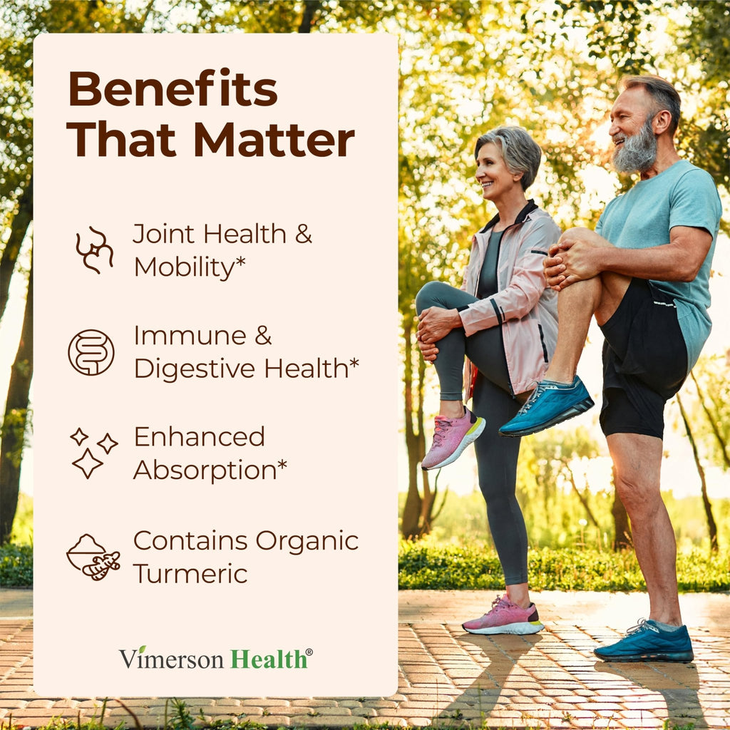 Turmeric with Black Pepper - High Potency Organic 1200mg Turmeric Curcumin Supplement for Joint Support & Digestive Health - Curcumin with Black Pepper - FENGGESTORE20