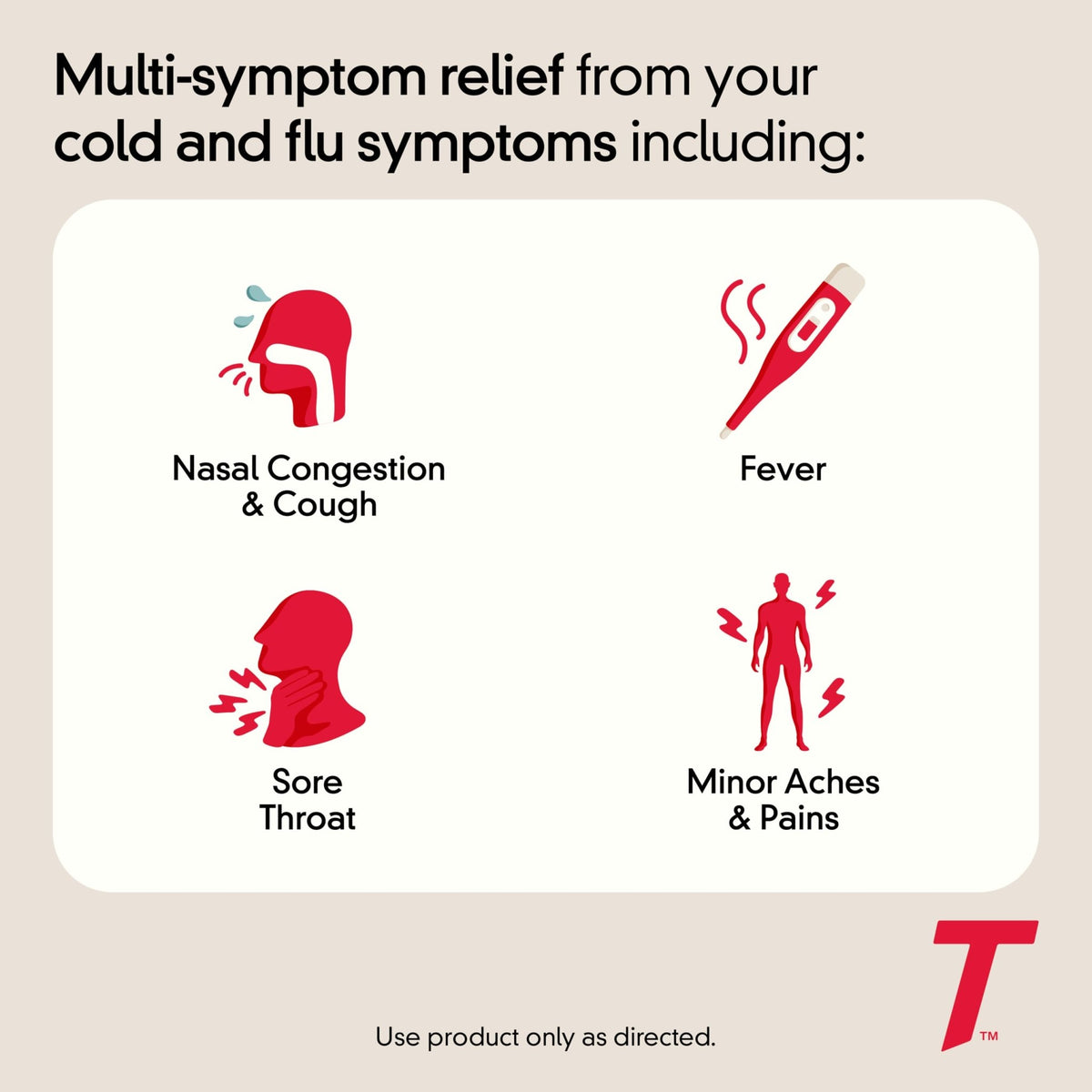 Tylenol Cold + Flu Severe Day & Night Caplets Combo Pack for Multi-Symptom Cold & Flu Symptom Relief, Cough, Sore Throat, and Headache Relief, Acetaminophen Pain Reliever, 24 ct - FENGGESTORE20