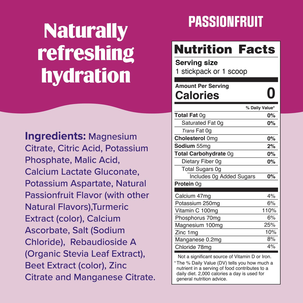 Ultima Replenisher Daily Electrolyte Powder Drink Mix – Sugar Free – Passionfruit, 30 Servings – Hydration Powder with 6 Key Electrolytes - FENGGESTORE20