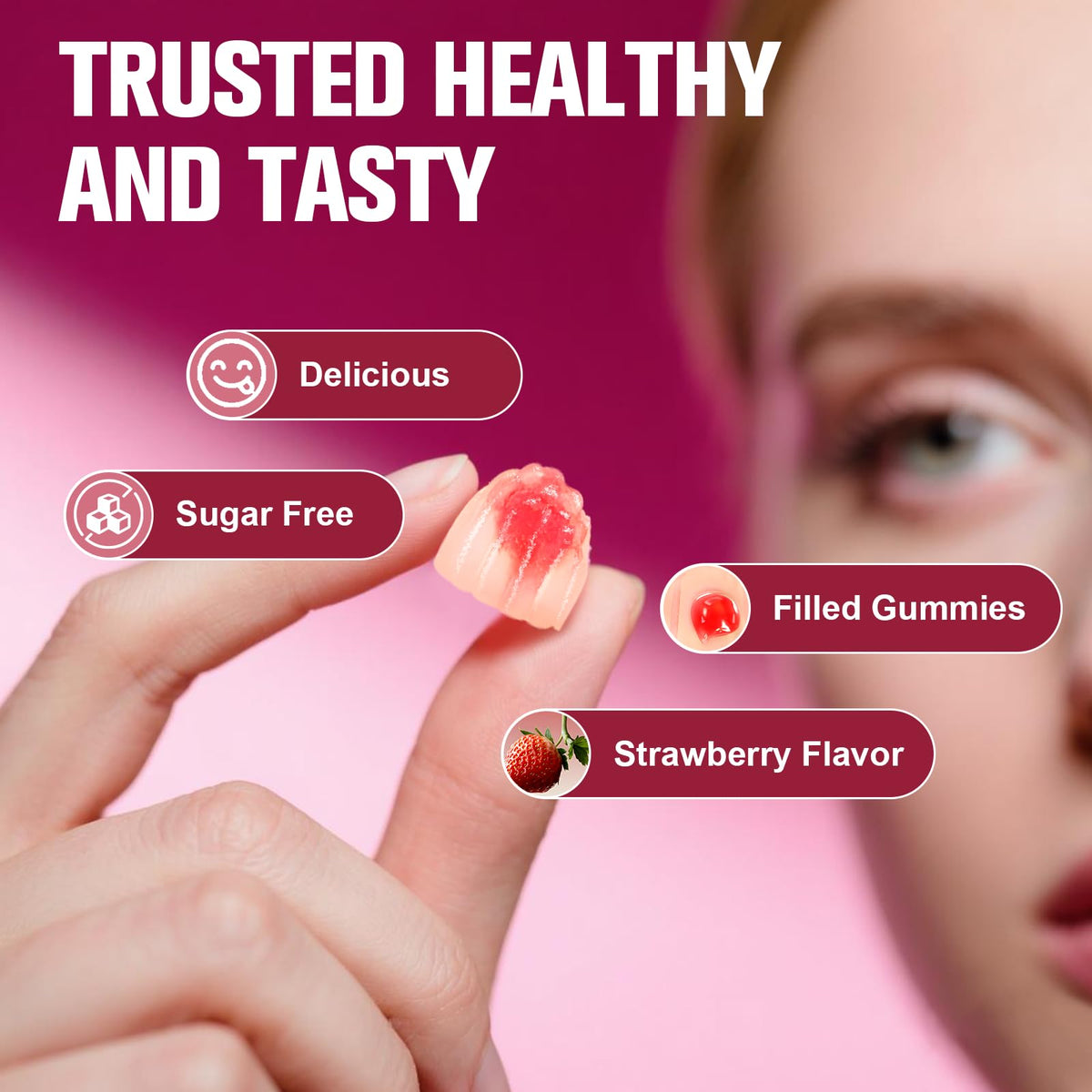 Ultra Methylated Vitamin B Complex Sugar Free Gummies - All B Vitamins + Vitamin C D3 K2 Ashwagandha Magnesium Omega 3 CoQ10 for Women Men - Methyl Vitamin B12 - FENGGESTORE20