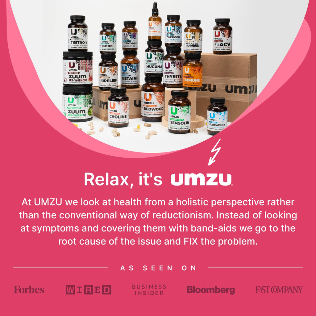 UMZU Daily B, 30 Day Supply – Complete Vitamin B Complex Supplement Blend with B1, B2, B3, B5, B6, B7, B9 & B12 Plus Folic Acid & Biotin – Supports Energy, Focus, Mood, - FENGGESTORE20