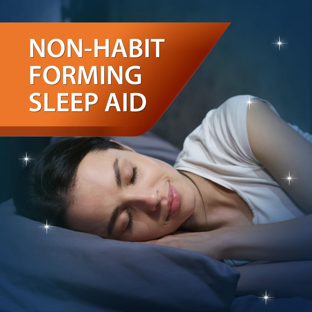 Unisom SleepTabs, Nighttime Sleep-aid, Doxylamine Succinate, 48 Tablets - FENGGESTORE20