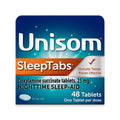 Unisom SleepTabs, Nighttime Sleep-aid, Doxylamine Succinate, 48 Tablets - FENGGESTORE20