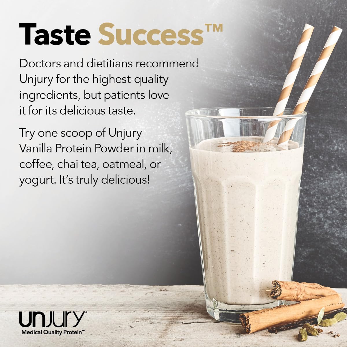 Unjury Whey Protein Powder | Vanilla | 21g 100% Whey Isolate Protein Powder | Low Carb and Lactose Free | Gluten Free | Certified Kosher | 15 Servings - FENGGESTORE20