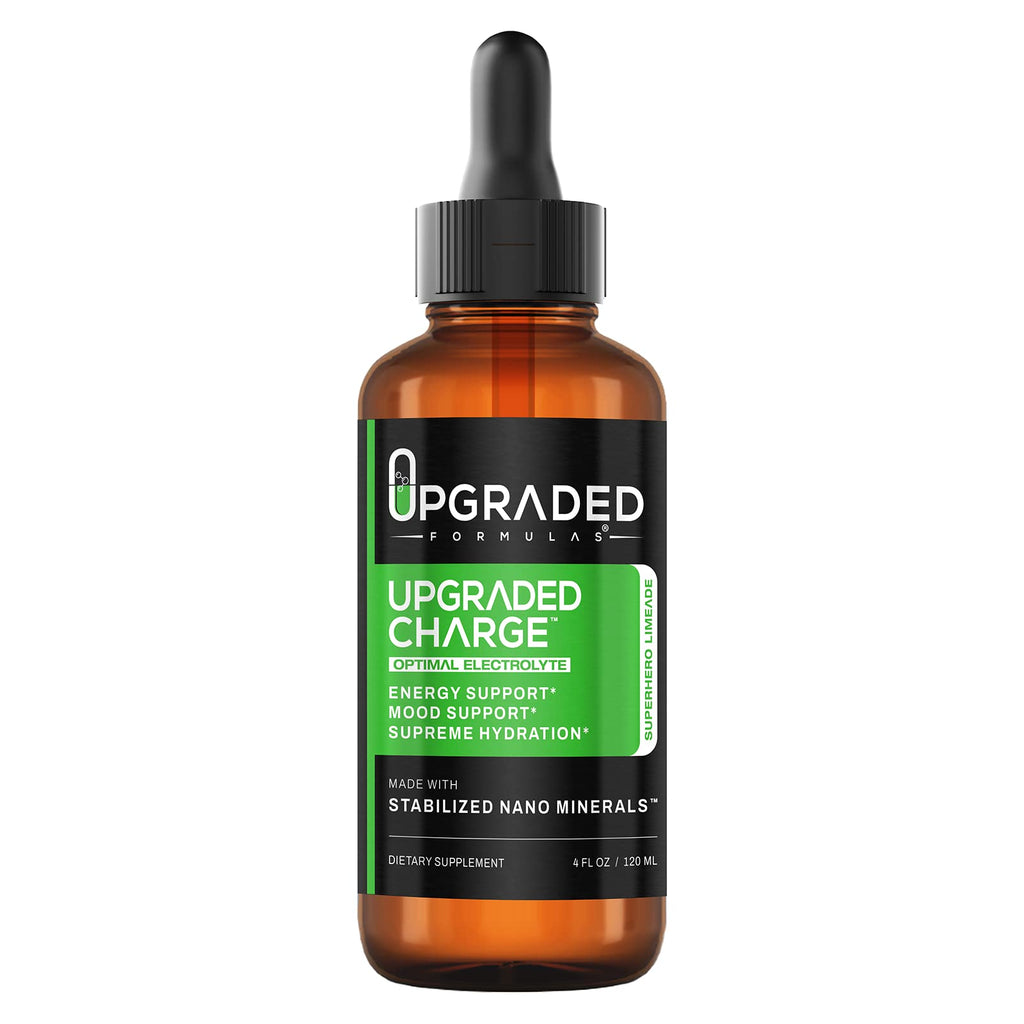 Upgraded Formulas Upgraded Charge Optimal Electrolyte Blend with Liquid Nano Minerals Dietary Supplement, 4 Fluid Ounces - FENGGESTORE20
