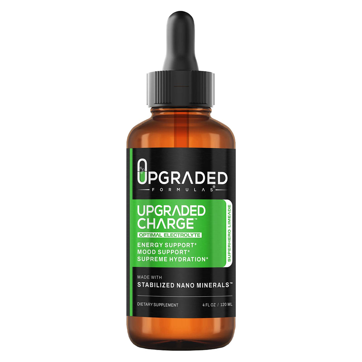 Upgraded Formulas Upgraded Charge Optimal Electrolyte Blend with Liquid Nano Minerals Dietary Supplement, 4 Fluid Ounces - FENGGESTORE20